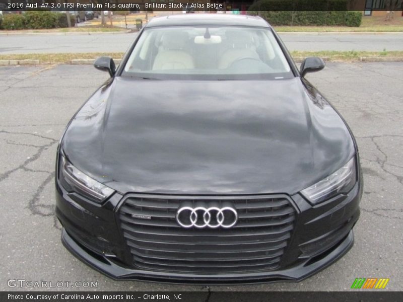 Brilliant Black / Atlas Beige 2016 Audi A7 3.0 TFSI Premium Plus quattro