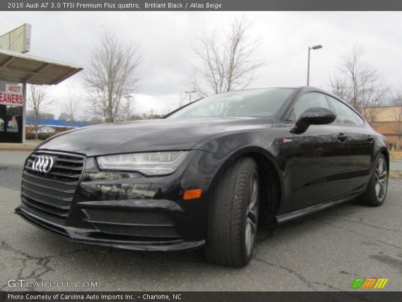 Brilliant Black / Atlas Beige 2016 Audi A7 3.0 TFSI Premium Plus quattro