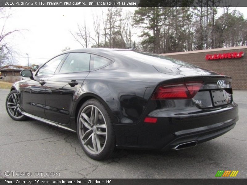 Brilliant Black / Atlas Beige 2016 Audi A7 3.0 TFSI Premium Plus quattro