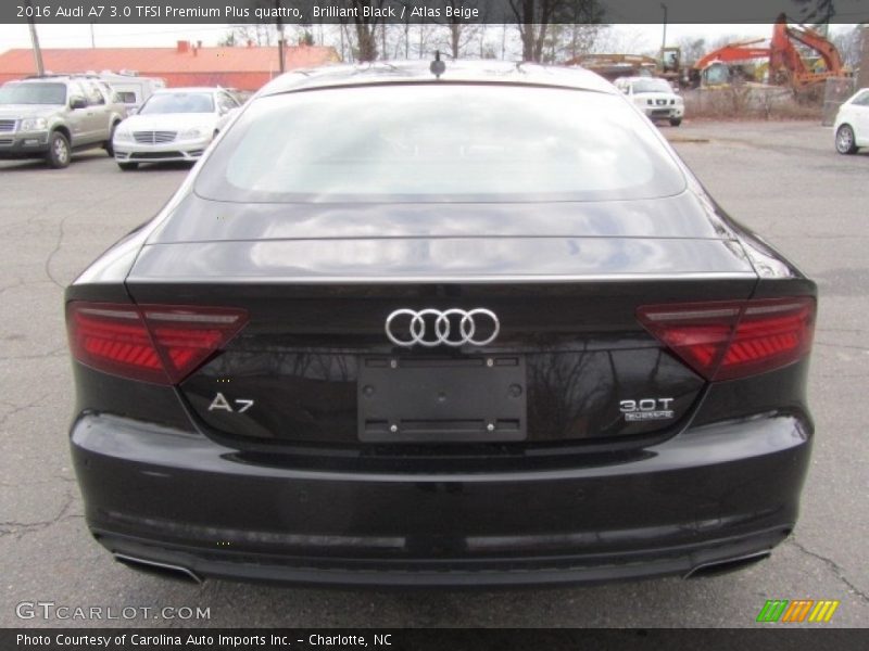 Brilliant Black / Atlas Beige 2016 Audi A7 3.0 TFSI Premium Plus quattro