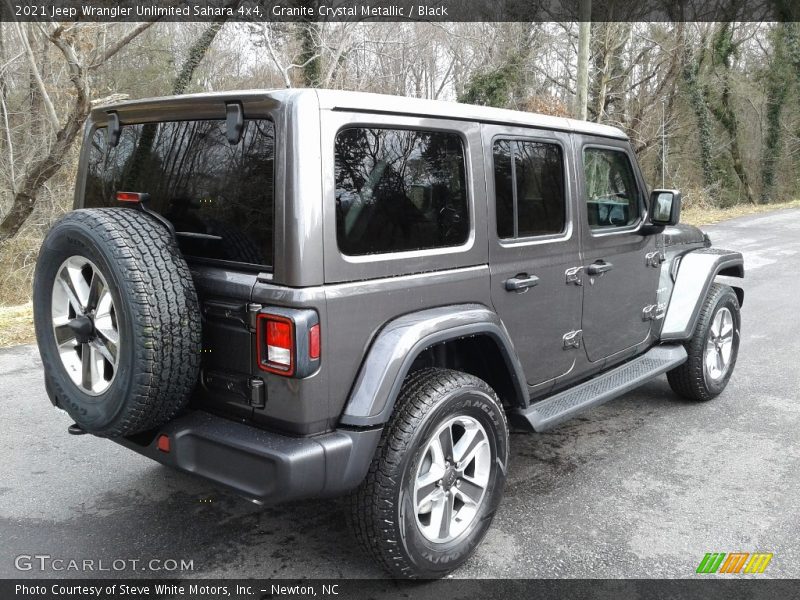 Granite Crystal Metallic / Black 2021 Jeep Wrangler Unlimited Sahara 4x4