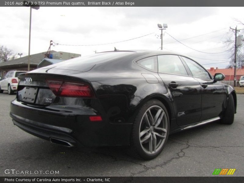 Brilliant Black / Atlas Beige 2016 Audi A7 3.0 TFSI Premium Plus quattro
