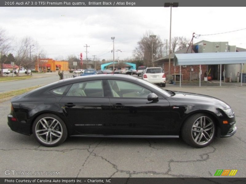Brilliant Black / Atlas Beige 2016 Audi A7 3.0 TFSI Premium Plus quattro