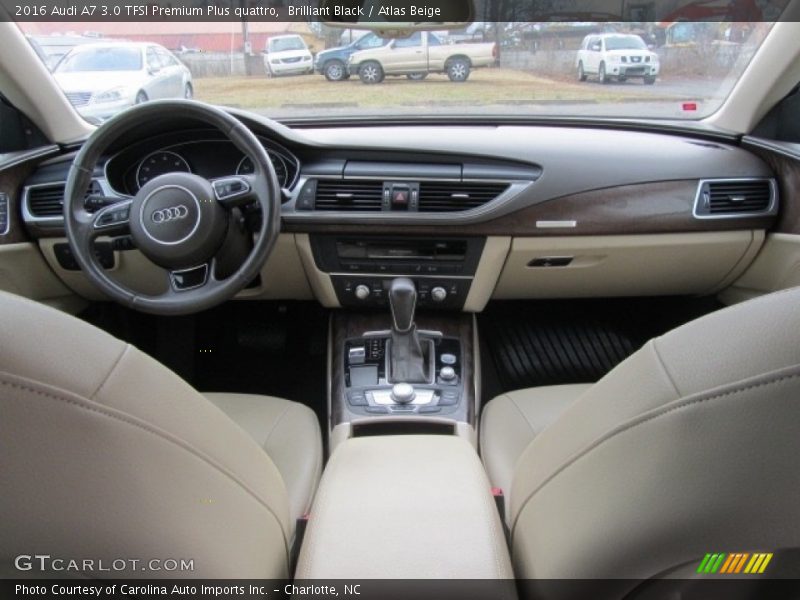 Brilliant Black / Atlas Beige 2016 Audi A7 3.0 TFSI Premium Plus quattro