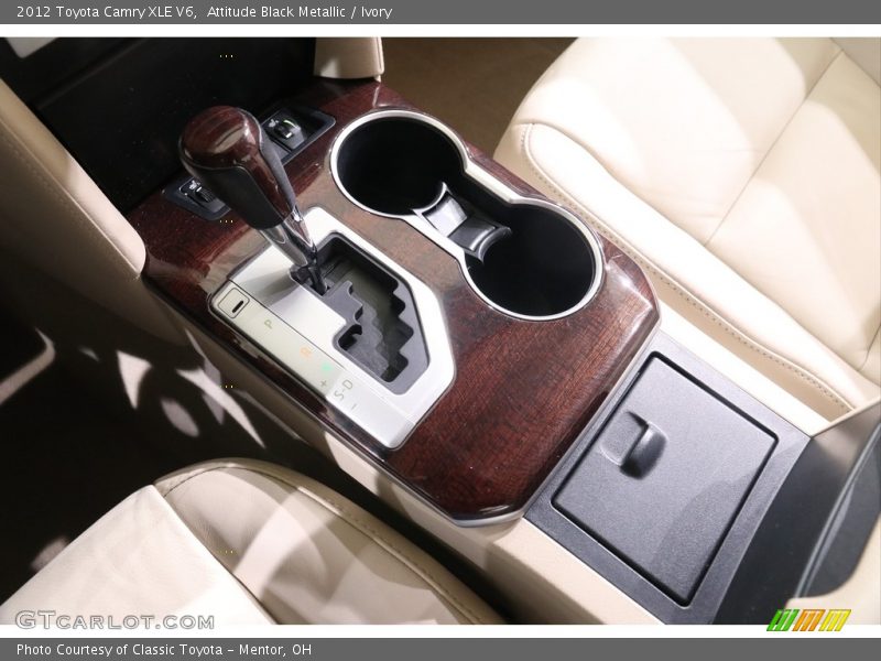 Attitude Black Metallic / Ivory 2012 Toyota Camry XLE V6