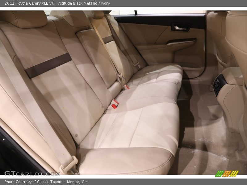 Attitude Black Metallic / Ivory 2012 Toyota Camry XLE V6