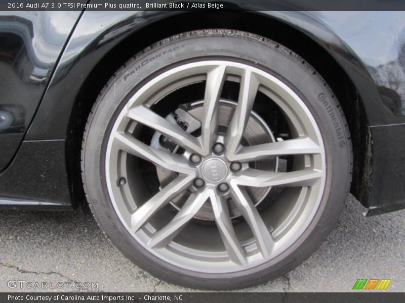 Brilliant Black / Atlas Beige 2016 Audi A7 3.0 TFSI Premium Plus quattro