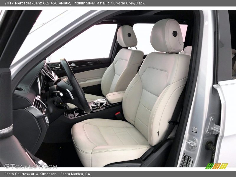 Front Seat of 2017 GLS 450 4Matic