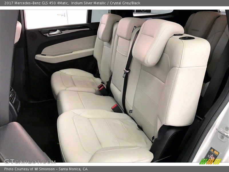 Rear Seat of 2017 GLS 450 4Matic