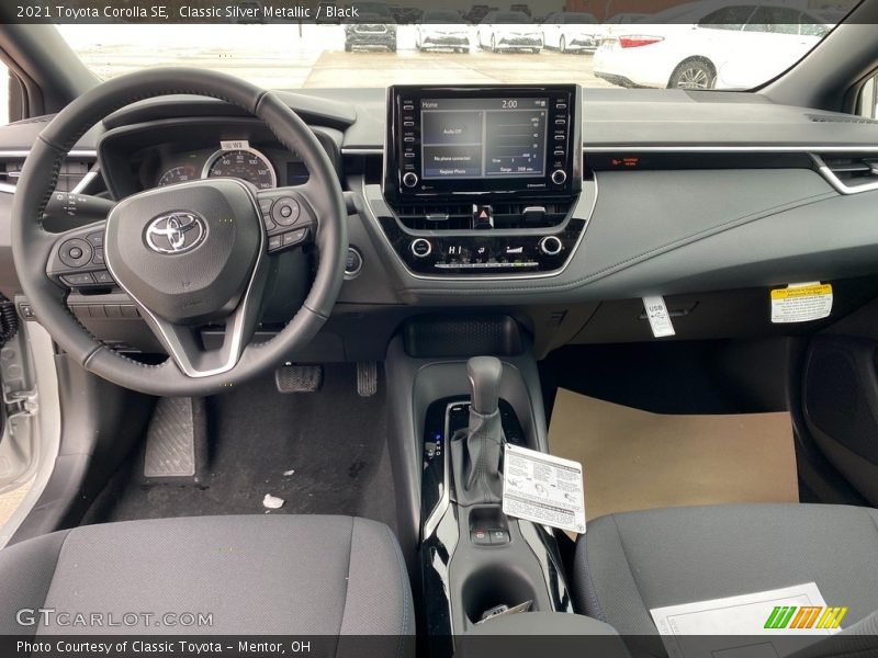 Classic Silver Metallic / Black 2021 Toyota Corolla SE