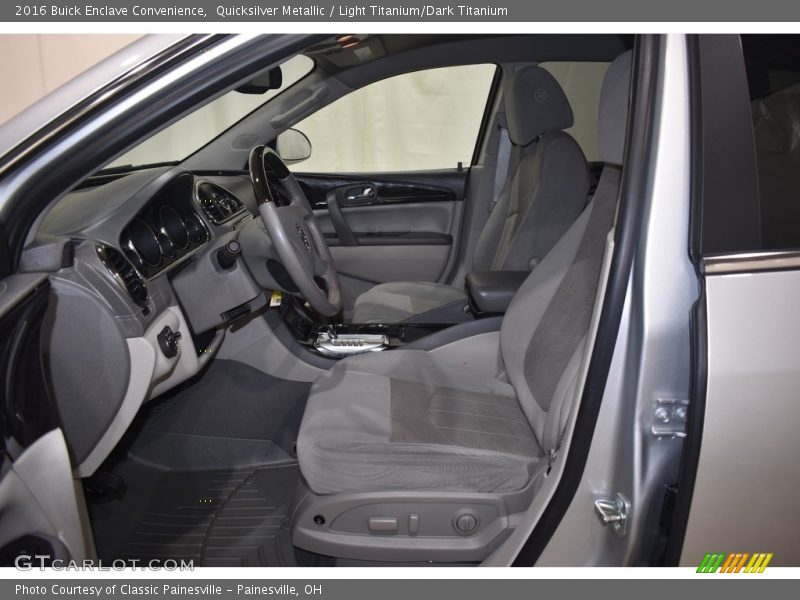 Quicksilver Metallic / Light Titanium/Dark Titanium 2016 Buick Enclave Convenience