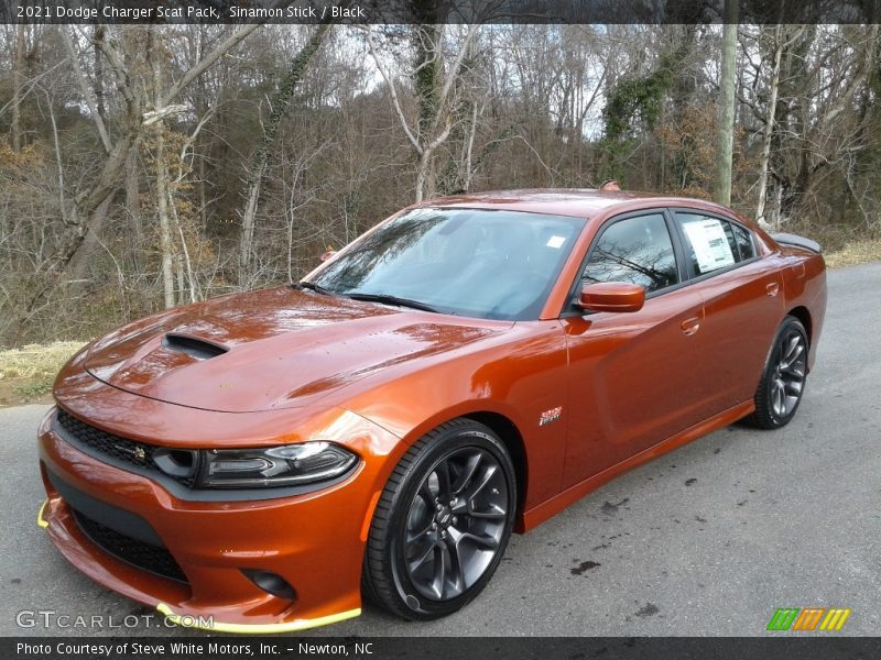 Front 3/4 View of 2021 Charger Scat Pack