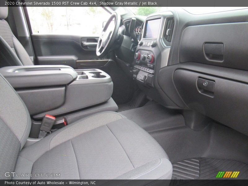 Shadow Gray Metallic / Jet Black 2020 Chevrolet Silverado 1500 RST Crew Cab 4x4