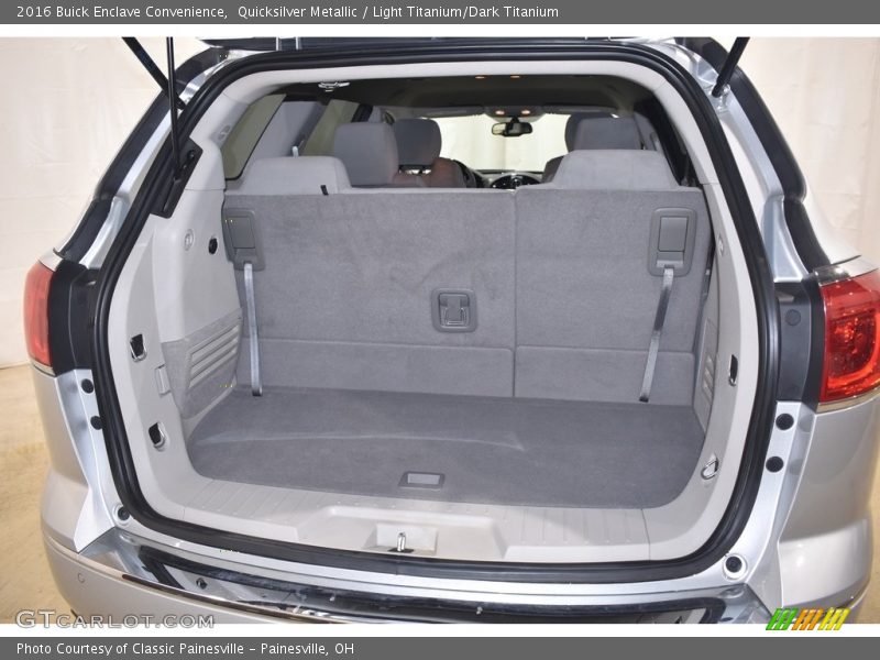 Quicksilver Metallic / Light Titanium/Dark Titanium 2016 Buick Enclave Convenience