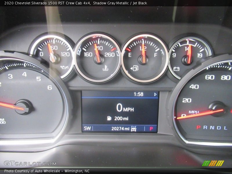  2020 Silverado 1500 RST Crew Cab 4x4 RST Crew Cab 4x4 Gauges