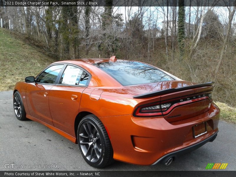 Sinamon Stick / Black 2021 Dodge Charger Scat Pack