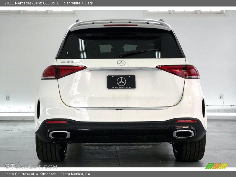 Polar White / Black 2021 Mercedes-Benz GLE 350