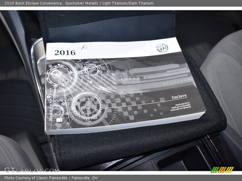 Quicksilver Metallic / Light Titanium/Dark Titanium 2016 Buick Enclave Convenience