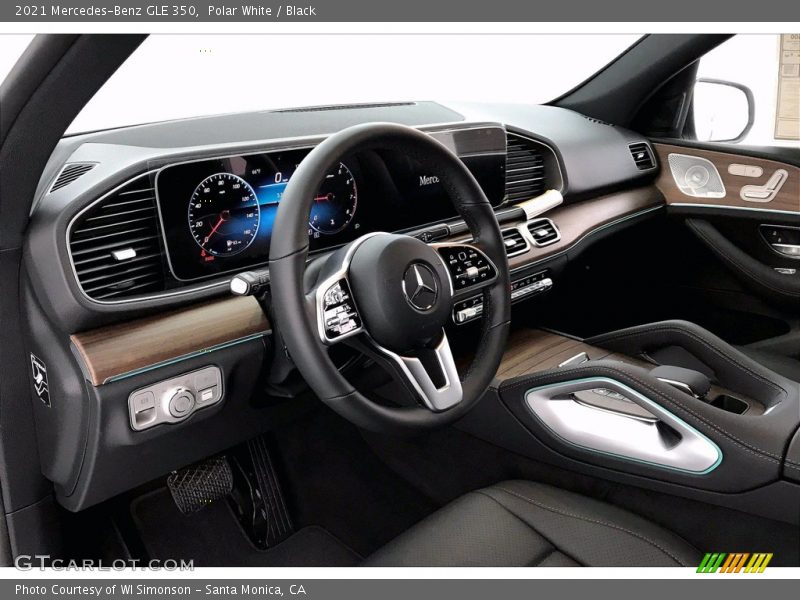 Polar White / Black 2021 Mercedes-Benz GLE 350