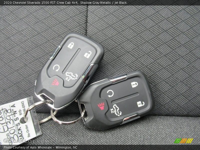 Shadow Gray Metallic / Jet Black 2020 Chevrolet Silverado 1500 RST Crew Cab 4x4