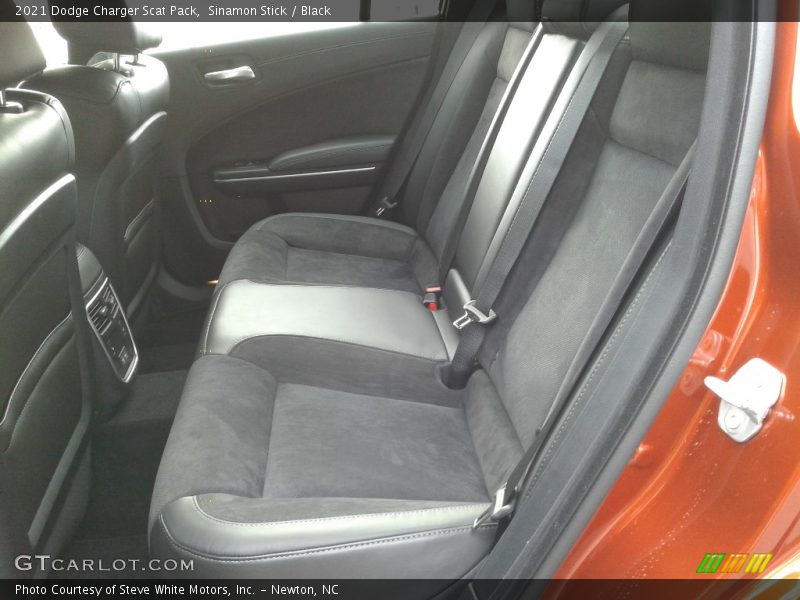 Rear Seat of 2021 Charger Scat Pack