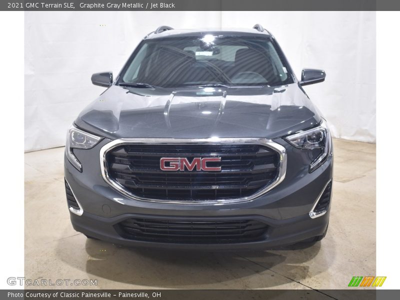Graphite Gray Metallic / Jet Black 2021 GMC Terrain SLE