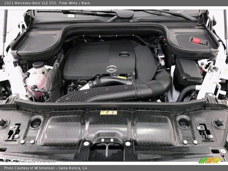 Polar White / Black 2021 Mercedes-Benz GLE 350