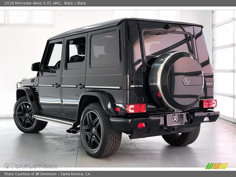Black / Black 2018 Mercedes-Benz G 63 AMG