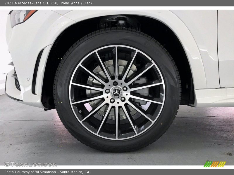 Polar White / Black 2021 Mercedes-Benz GLE 350