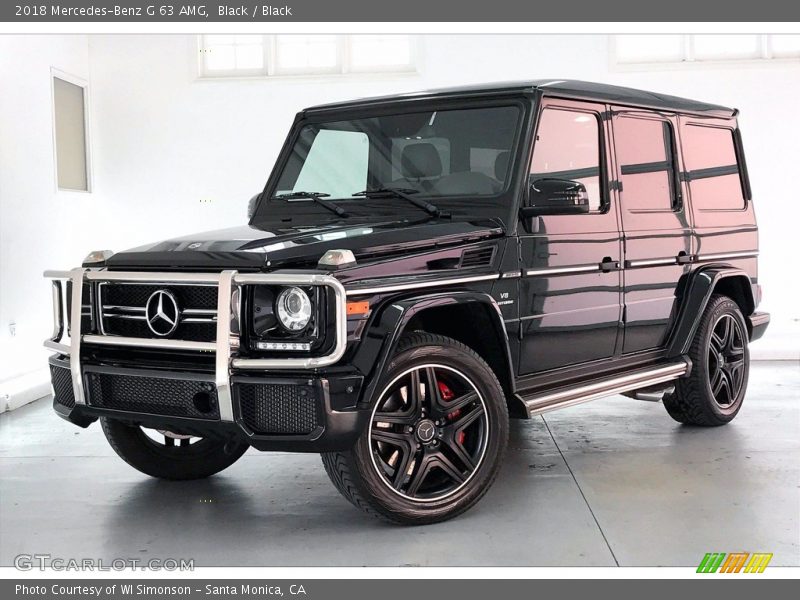 Black / Black 2018 Mercedes-Benz G 63 AMG