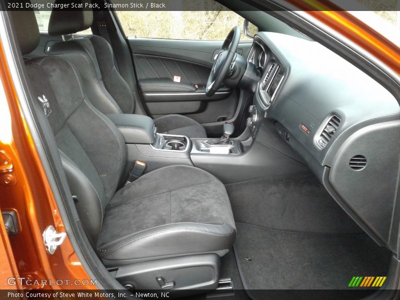 Front Seat of 2021 Charger Scat Pack