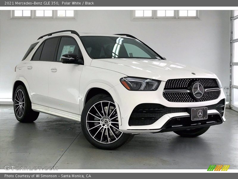 Polar White / Black 2021 Mercedes-Benz GLE 350