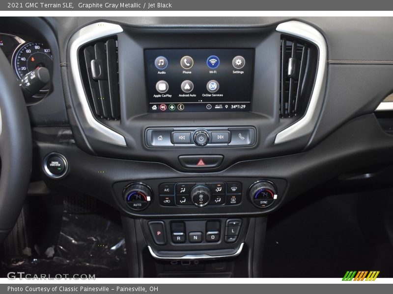 Graphite Gray Metallic / Jet Black 2021 GMC Terrain SLE