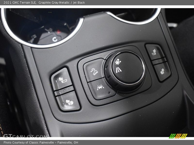Graphite Gray Metallic / Jet Black 2021 GMC Terrain SLE