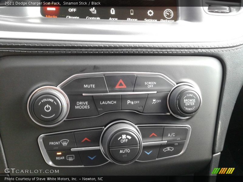 Controls of 2021 Charger Scat Pack