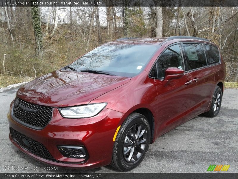 Velvet Red Pearl / Black 2021 Chrysler Pacifica Touring