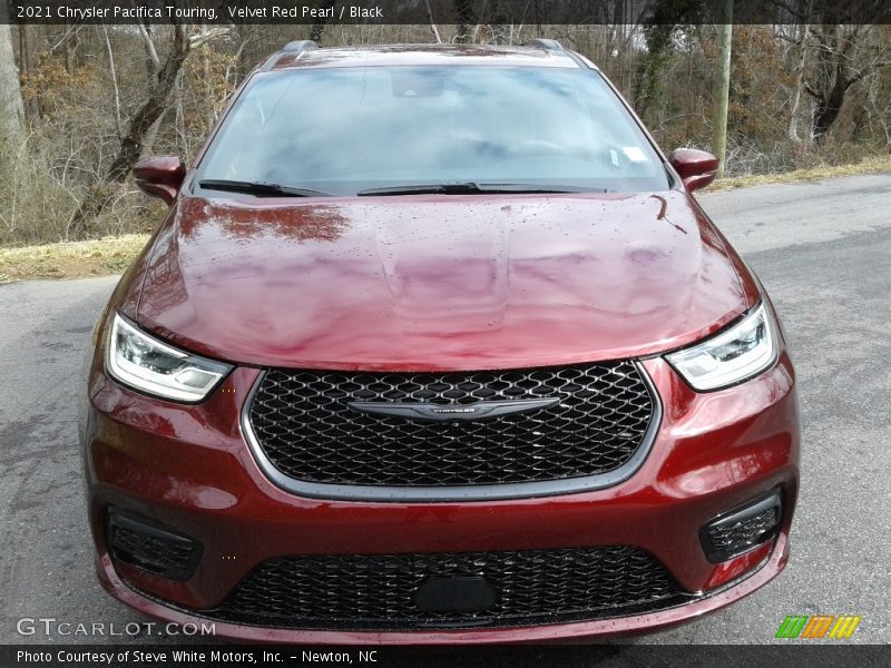Velvet Red Pearl / Black 2021 Chrysler Pacifica Touring