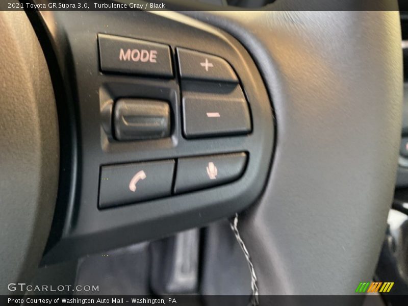Turbulence Gray / Black 2021 Toyota GR Supra 3.0