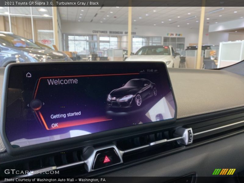 Turbulence Gray / Black 2021 Toyota GR Supra 3.0