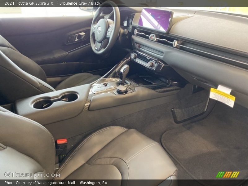 Turbulence Gray / Black 2021 Toyota GR Supra 3.0