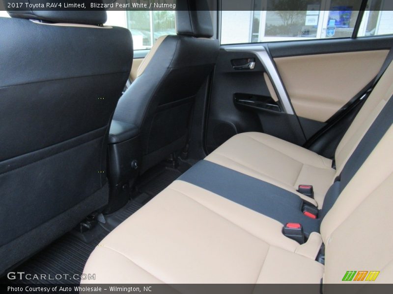 Rear Seat of 2017 RAV4 Limited