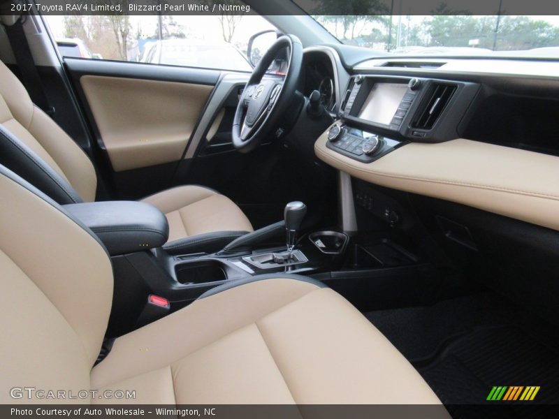 Front Seat of 2017 RAV4 Limited