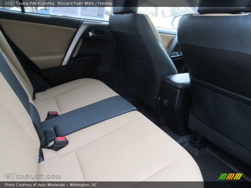 Rear Seat of 2017 RAV4 Limited