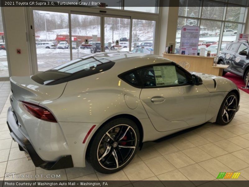 Turbulence Gray / Black 2021 Toyota GR Supra 3.0