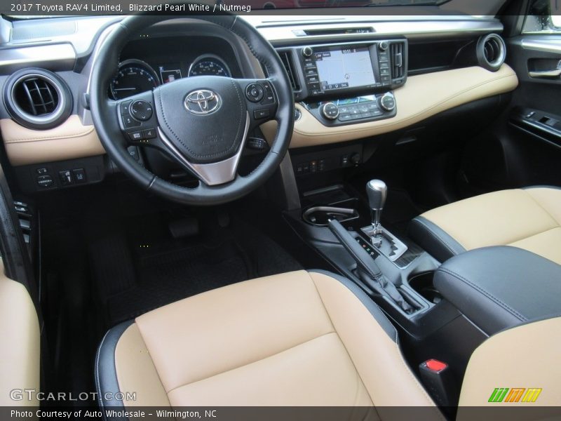  2017 RAV4 Limited Nutmeg Interior