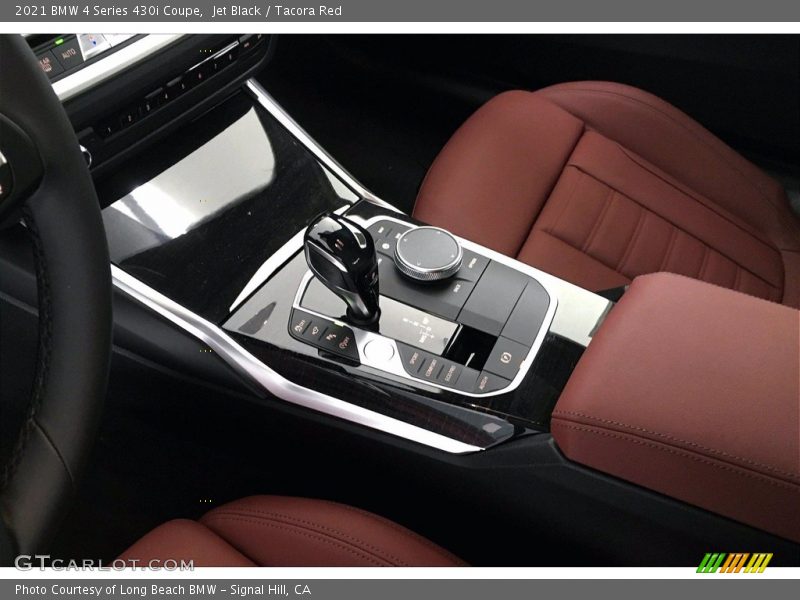 Jet Black / Tacora Red 2021 BMW 4 Series 430i Coupe