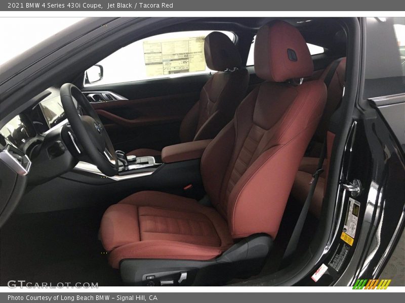 Front Seat of 2021 4 Series 430i Coupe
