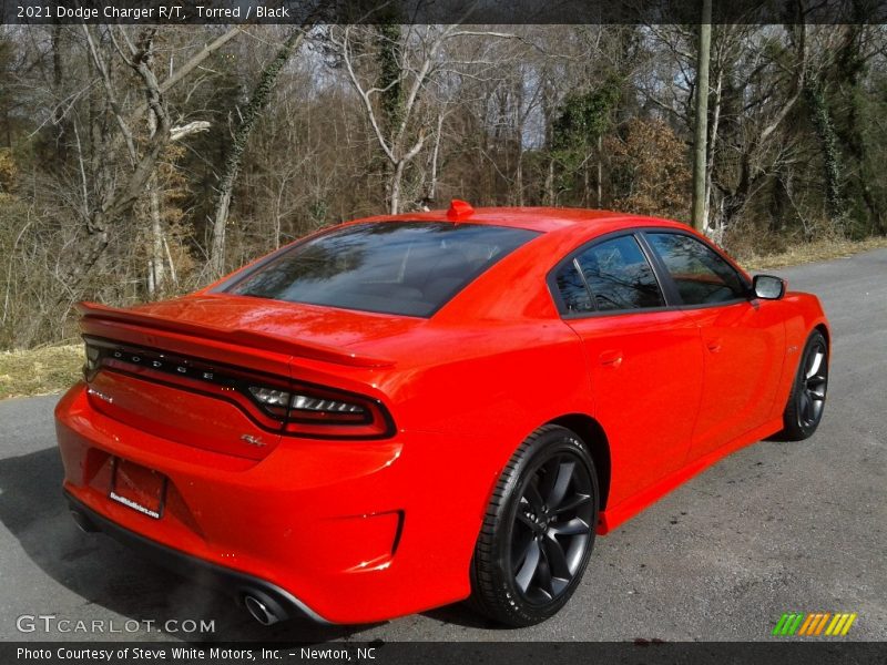 Torred / Black 2021 Dodge Charger R/T