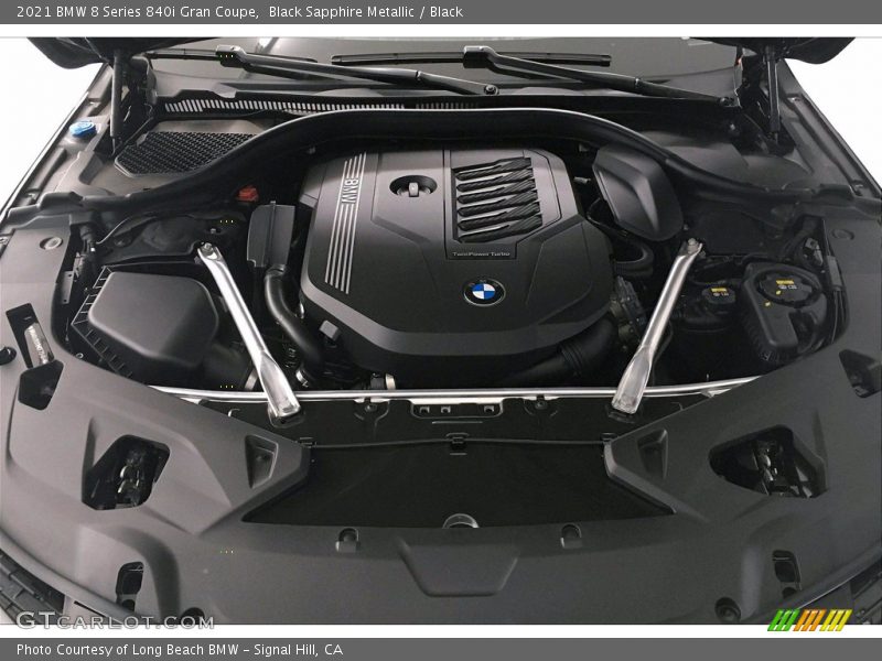  2021 8 Series 840i Gran Coupe Engine - 3.0 Liter M TwinPower Turbocharged DOHC 24-Valve Inline 6 Cylinder