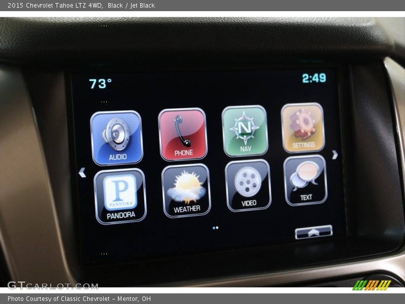 Black / Jet Black 2015 Chevrolet Tahoe LTZ 4WD